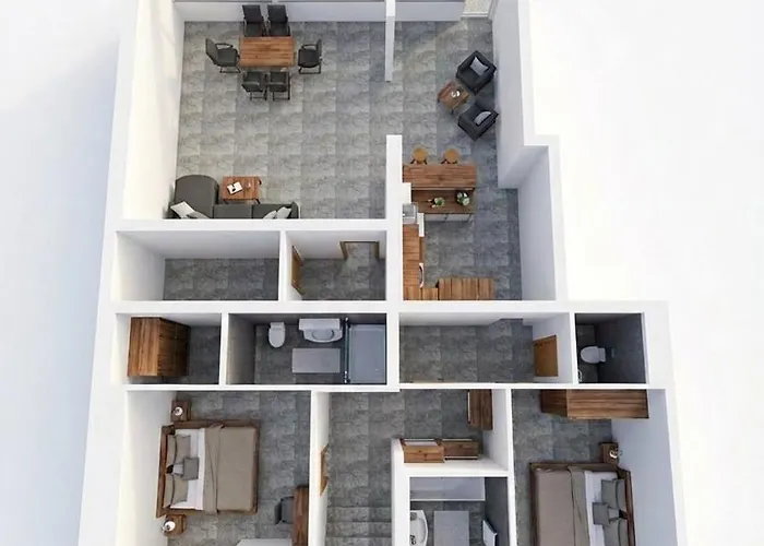 Appartement Luxus Terrassenappartement Berg&see 2 *